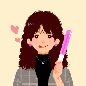 ペンライトを持つくるりん
